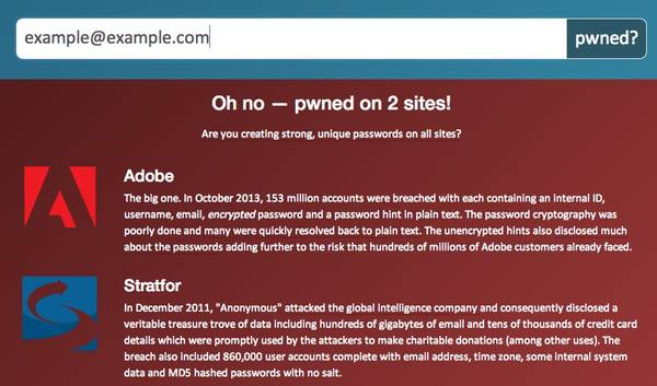 Have I Been Pwned?